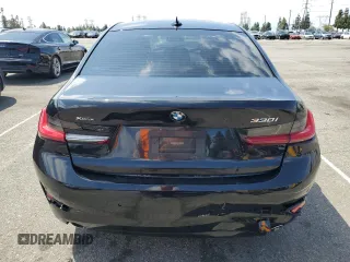 2020 BMW 3 Series 330i xDrive with VIN 3MW5R7J05L8B18216, listed as a Copart auction lot 54901945 with 47,802 mi miles and Salvage Title. Bid and sale history available at carsss.com. Image 6.