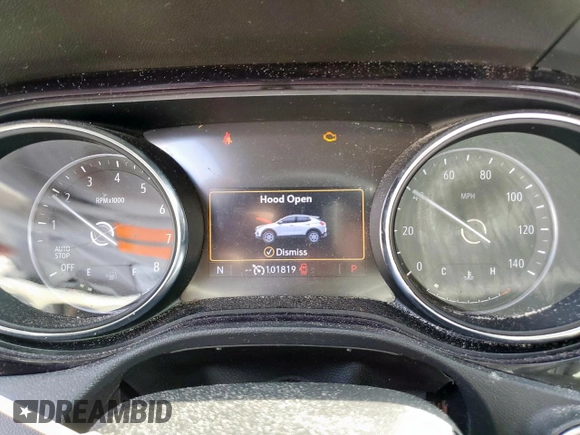 2021 Buick Encore GX Select with VIN KL4MMDS28MB111427, listed as a Copart auction lot 58783015 with 101,819 mi miles and Salvage title. Bid and sale history available at DreamBid. Image 9.