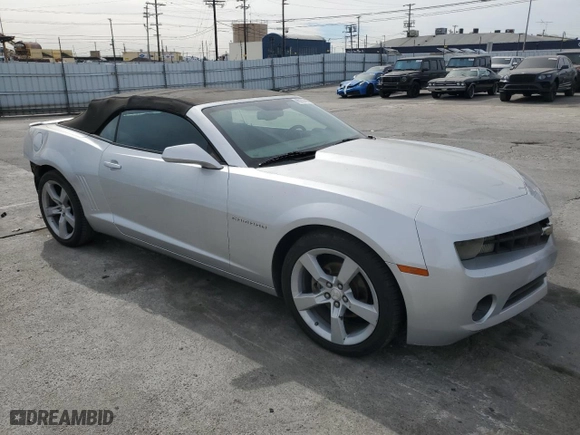 2012 Chevrolet Camaro 1LT with VIN 2G1FB3D3XC9114035, listed as a Copart auction lot 45700785 with 98,422 mi miles and Salvage Title. Bid and sale history available at carsss.com. Image 4.