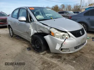 2009 Suzuki SX4 Man FWD with VIN JS2YC412296201061, listed as a Copart auction lot 79829224 with 206,335 mi miles and Salvage Title. Bid and sale history available at carsss.com. Image 4.