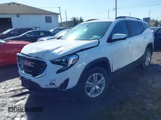 2021 GMC Terrain SLE with VIN 3GKALTEV9ML383306, listed as a IAAI auction lot 41822933 with 28,979 mi miles and . Bid and sale history available at carsss.com. Image 2.