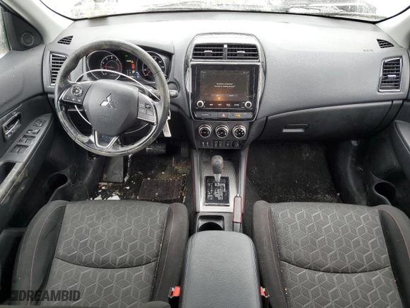 2021 Mitsubishi Outlander Sport ES with VIN JA4ARUAU5MU027125, listed as a Copart auction lot 42776485 with 24,589 mi miles and Salvage Title. Bid and sale history available at carsss.com. Image 8.