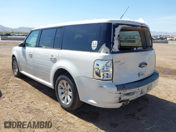 2011 Ford Flex SE with VIN 2FMGK5BC2BBD24318, listed as a IAAI auction lot 41909380 with 189,977 mi miles. Bid and sale history available at carsss.com. Image 3.