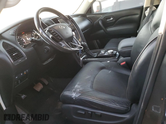 2020 Infiniti QX80 LUXE with VIN JN8AZ2NE4L9250677, listed as a Copart auction lot 72859574 with 96,483 mi miles and Salvage Title. Bid and sale history available at carsss.com. Image 7.