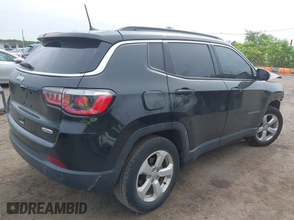 2018 Jeep Compass Latitude with VIN 3C4NJDBB2JT246030, listed as a IAAI auction lot 42362899 with 108,509 mi miles and . Bid and sale history available at DreamBid. Image 4.