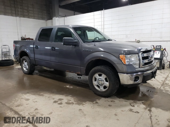2013 Ford F-150 XL with VIN 1FTFW1EFXDKE17762, listed as a Copart auction lot 55102745 with 182,214 mi miles and Clean title. Bid and sale history available at DreamBid. Image 4.