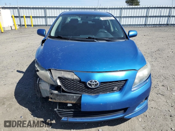 2009 Toyota Corolla with VIN 1NXBU40E79Z034678, listed as a Copart auction lot 53390285 with 173,593 mi miles and Salvage Title. Bid and sale history available at carsss.com. Image 5.
