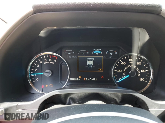 2016 Ford F-150 XLT with VIN 1FTEW1EG4GFC25612, listed as a Copart auction lot 59052845 with 108,296 mi miles and Salvage title. Bid and sale history available at DreamBid. Image 9.