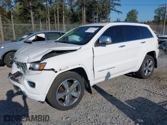 2015 Jeep Grand Cherokee Overland with VIN 1C4RJFCT6FC653386, listed as a IAAI auction lot 42084723 with 101,993 mi miles. Bid and sale history available at carsss.com. Image 17.