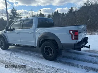 2017 Ford F-150 Raptor with VIN 1FTFW1RG2HFC90216, listed as a Copart auction lot 84215594 with 83,438 mi miles and Clean Title. Bid and sale history available at carsss.com. Image 3.