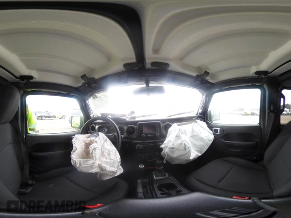 2019 Jeep Wrangler Unlimited Sport Altitude with VIN 1C4HJXDG0KW559807, listed as a IAAI auction lot 41790082 with 34,221 mi miles and . Bid and sale history available at DreamBid. Image 19.