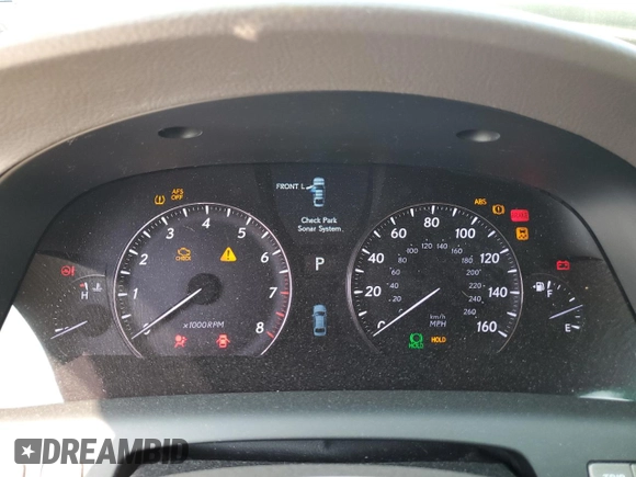 2010 Lexus LS 460 z VIN JTHBL5EF0A5097424, wystawiony jako Copart lot #59780325 z przebiegiem Nie podano mil oraz Szkoda całkowita • Salvage title. Historia ofert i sprzedaży dostępna na DreamBid. Obrazek 9.