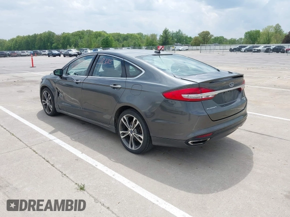 2017 Ford Fusion Titanium with VIN 3FA6P0D93HR261526, listed as a IAAI auction lot 42277350 with 117,388 mi miles and . Bid and sale history available at DreamBid. Image 3.