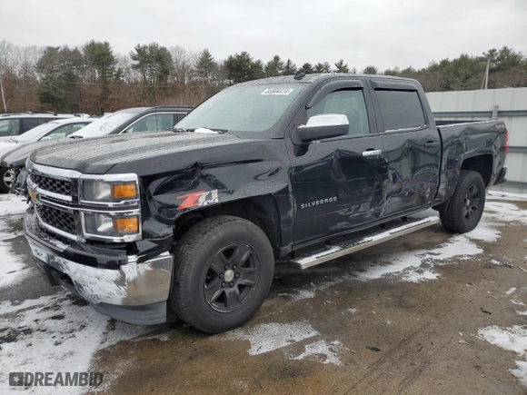 2014 Chevrolet Silverado 1500 LT with VIN 3GCUKREH8EG519623, listed as a Copart auction lot 85904414 with 202,264 mi miles and Salvage Title. Bid and sale history available at carsss.com. Image 1.
