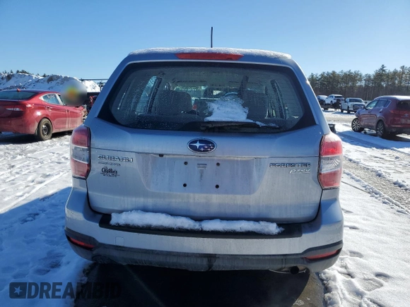 2015 Subaru Forester 2.5i with VIN JF2SJAAC9FG545670, listed as a Copart auction lot 46510805 with 158,866 mi miles and Salvage Title. Bid and sale history available at carsss.com. Image 6.