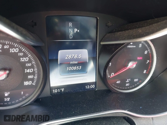 2016 Mercedes-Benz C 300 Luxury with VIN 55SWF4KB9GU161469, listed as a IAAI auction lot 42510686 with 100,853 mi miles and . Bid and sale history available at DreamBid. Image 7.