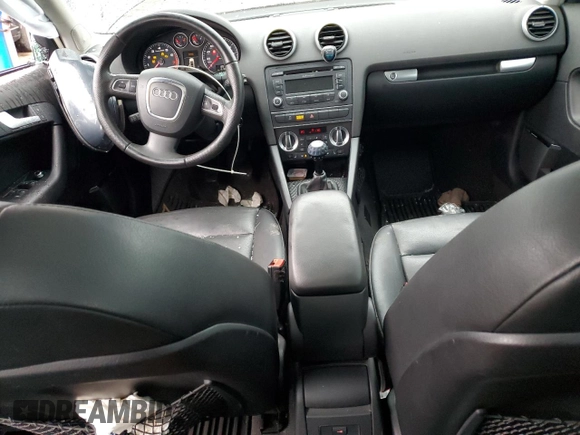 2012 Audi A3 Premium Plus with VIN WAUPEAFM0CA138942, listed as a Copart auction lot 89160125 with 151,955 mi miles and Salvage title. Bid and sale history available at DreamBid. Image 8.