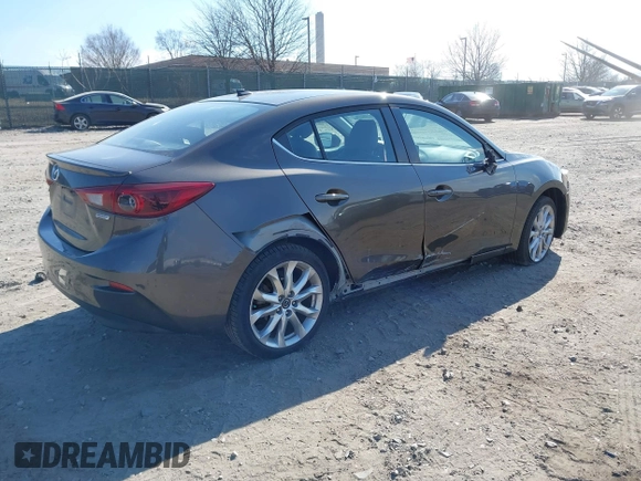 2014 Mazda 3 S Touring with VIN JM1BM1V3XE1147675, listed as a IAAI auction lot 41676716 with Not Provided miles and . Bid and sale history available at DreamBid. Image 4.