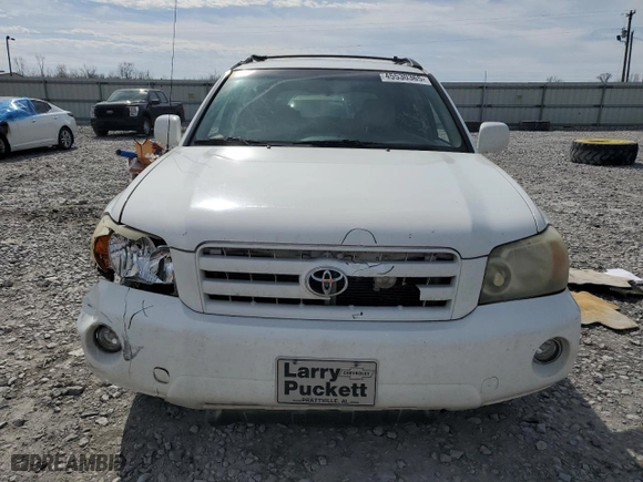 2006 Toyota Highlander with VIN JTEGP21A060118549, listed as a Copart auction lot 45530365 with 194,753 mi miles and Salvage Title. Bid and sale history available at carsss.com. Image 5.