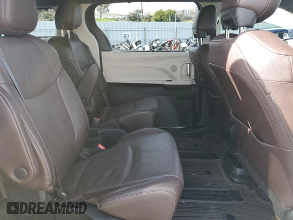 2023 Toyota Sienna Platinum with VIN 5TDESKFC5PS087348, listed as a Copart auction lot 45996745 with 30,307 mi miles and Salvage Title. Bid and sale history available at DreamBid. Image 11.