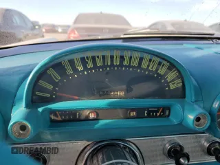 1956 Ford Thunderbird with VIN P6FH294352, listed as a Copart auction lot 75045584 with 87,726 mi miles and Salvage Title. Bid and sale history available at DreamBid. Image 9.