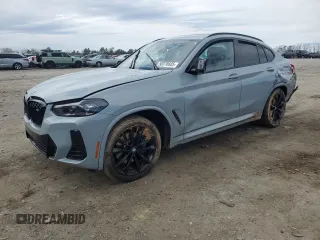 2024 BMW X4 M40i z VIN 5UX43DT05R9U81172, wystawiony jako Copart lot #50378605 z przebiegiem 12 198 mil mil oraz Szkoda całkowita • Salvage title. Historia ofert i sprzedaży dostępna na DreamBid. Obrazek 1.