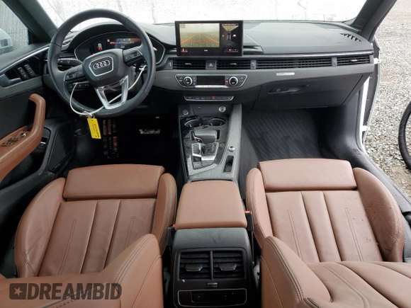2021 Audi A5 Sportback S line Premium Plus with VIN WAUFACF57MA019587, listed as a Copart auction lot 50099115 with 62,351 mi miles and Salvage Title. Bid and sale history available at carsss.com. Image 8.