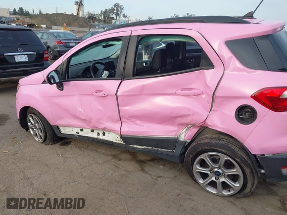 2018 Ford EcoSport SE with VIN MAJ3P1TE1JC247880, listed as a IAAI auction lot 41934171 with 80,627 mi miles. Bid and sale history available at carsss.com. Image 6.