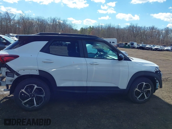 2021 Chevrolet TrailBlazer RS with VIN KL79MUSL2MB174573, listed as a IAAI auction lot 41661917 with 68,646 mi miles. Bid and sale history available at carsss.com. Image 13.