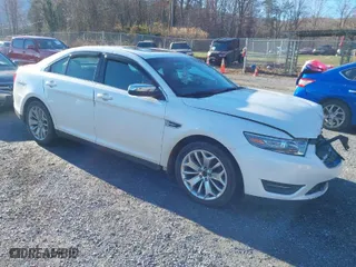 2013 Ford Taurus Limited with VIN 1FAHP2F82DG131585, listed as a IAAI auction lot 41076163 with 134,916 mi miles. Bid and sale history available at carsss.com. Image 1.