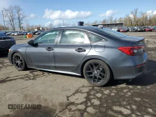 2024 Honda Civic Sport with VIN 2HGFE2F56RH567575, listed as a Copart auction lot 47966245 with 14,998 mi miles and Salvage Title. Bid and sale history available at DreamBid. Image 2.