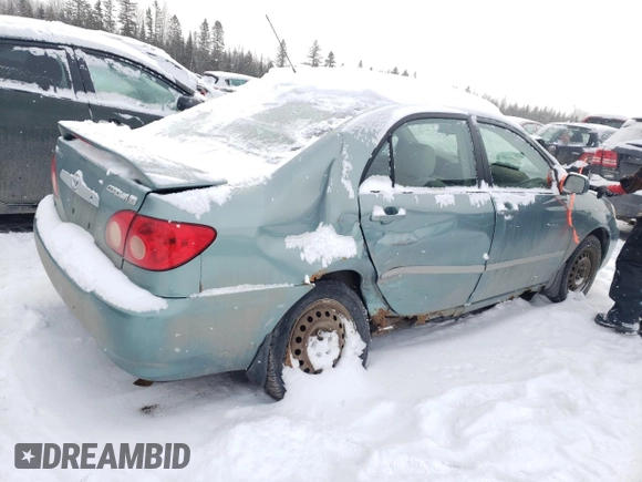 2005 Toyota Corolla CE with VIN 2T1BR32E25C847902, listed as a Copart auction lot 86173244 with 153,723 mi miles and Salvage title. Bid and sale history available at DreamBid. Image 3.