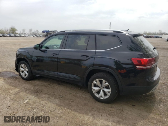 2018 Volkswagen Atlas SE z VIN 1V2LR2CA2JC506981, wystawiony jako Copart lot #55067115 z przebiegiem 140 545 mil mil oraz Szkody całkowita. Historia ofert i sprzedaży dostępna na DreamBid. Obrazek 2.