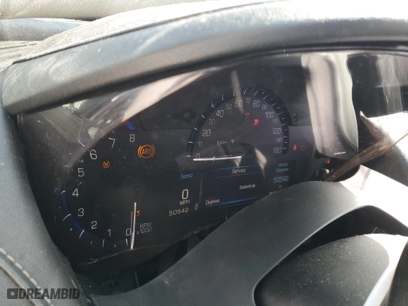 2015 Cadillac ATS Coupe Performance AWD with VIN 1G6AJ1R36F0115184, listed as a Copart auction lot 47236034 with 50,542 mi miles and Salvage Title. Bid and sale history available at carsss.com. Image 9.