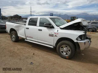 2016 Ram 2500 Tradesman with VIN 3C6UR5HL0GG311704, listed as a Copart auction lot 76388334 with 0 mi miles and Salvage Title. Bid and sale history available at carsss.com. Image 4.
