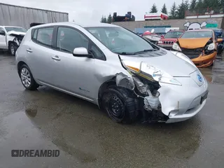 2013 Nissan LEAF S with VIN 1N4AZ0CP2DC422350, listed as a IAAI auction lot 42649064 with Not provided miles and . Bid and sale history available at DreamBid. Image 1.