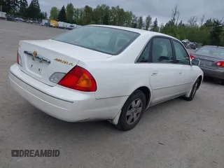 2002 Toyota Avalon XL with VIN 4T1BF28B82U239876, listed as a IAAI auction lot 42142686 with 104,163 mi miles and . Bid and sale history available at DreamBid. Image 4.