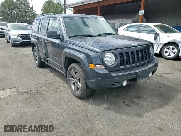 2015 Jeep Patriot High Altitude with VIN 1C4NJRFB9FD258471, listed as a Copart auction lot 54759735 with 127,823 mi miles and Salvage title. Bid and sale history available at DreamBid. Image 14.