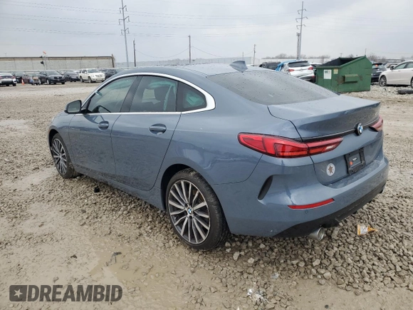 2022 BMW 2 Series 228i with VIN WBA53AK08N7L07962, listed as a Copart auction lot 44327845 with 8,844 mi miles and Salvage Title. Bid and sale history available at carsss.com. Image 2.