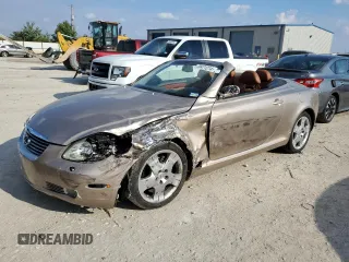2005 Lexus SC 430 with VIN JTHFN48Y650069276, listed as a Copart auction lot 70471214 with Not Provided miles and Salvage Title. Bid and sale history available at carsss.com. Image 1.