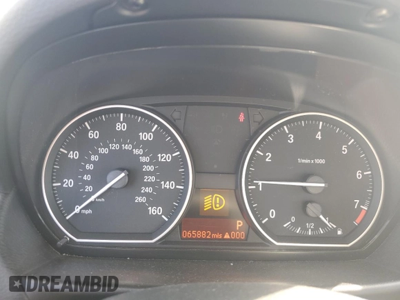 2010 BMW 1 Series 128i with VIN WBAUP9C54AVL89302, listed as a Copart auction lot 76716114 with 65,882 mi miles and Salvage Title. Bid and sale history available at DreamBid. Image 9.