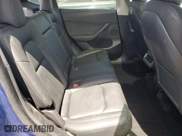 2021 Tesla Model Y Long Range with VIN 5YJYGDEE7MF114420, listed as a Copart auction lot 53889365 with 74,363 mi miles and Salvage Title. Bid and sale history available at DreamBid. Image 11.