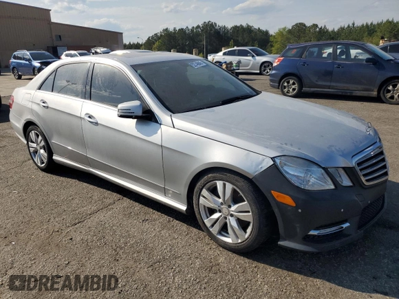 2013 Mercedes-Benz E 400 Sport with VIN WDDHF9FBXDA746251, listed as a Copart auction lot 52746845 with 125,314 mi miles and Salvage Title. Bid and sale history available at DreamBid. Image 4.