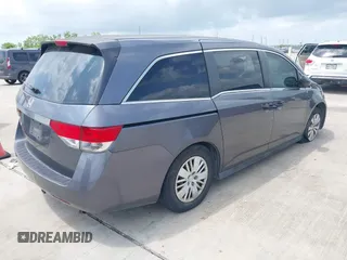 2016 Honda Odyssey LX with VIN 5FNRL5H27GB003250, listed as a IAAI auction lot 42103335 with 151,516 mi miles and . Bid and sale history available at DreamBid. Image 4.