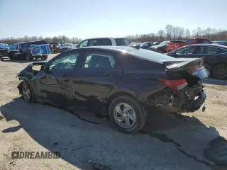 2024 Hyundai Elantra SE with VIN KMHLL4DG1RU683976, listed as a Copart auction lot 51864595 with Not Provided miles and Salvage Title. Bid and sale history available at DreamBid. Image 2.
