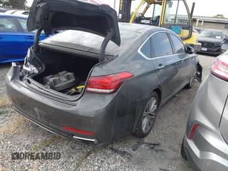 2018 Genesis G80 3.8L z VIN KMHGN4JE7JU262623, wystawiony jako IAAI lot #41230215 z przebiegiem 94 006 mil mil oraz . Historia ofert i sprzedaży dostępna na DreamBid. Obrazek 4.