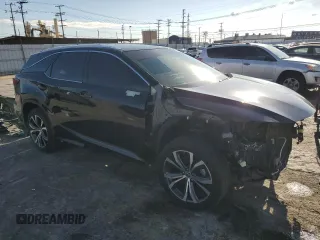 2022 Lexus RX with VIN JTJHZKEA2N2027232, listed as a Copart auction lot 42643925 with 42,593 mi miles and Salvage Title. Bid and sale history available at carsss.com. Image 4.