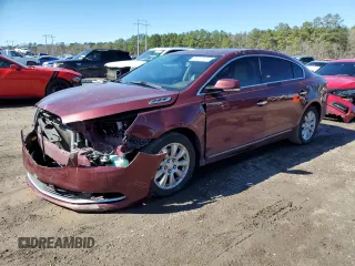2016 Buick LaCrosse Sport Touring with VIN 1G4G45G32GF168130, listed as a Copart auction lot 46451805 with 126,910 mi miles and Salvage Title. Bid and sale history available at carsss.com. Image 1.