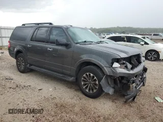 2017 Ford Expedition Max XLT with VIN 1FMJK1HT7HEA25605, listed as a Copart auction lot 61444565 with 162,740 mi miles and Salvage title. Bid and sale history available at DreamBid. Image 4.