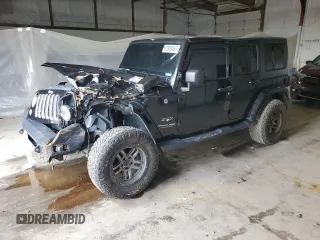 2018 Jeep Wrangler Unlimited Sahara z VIN 1C4HJWEG5JL920876, wystawiony jako Copart lot #55500465 z przebiegiem 96 314 mil mil oraz Nie do naprawy • Non repairable. Historia ofert i sprzedaży dostępna na DreamBid. Obrazek 1.